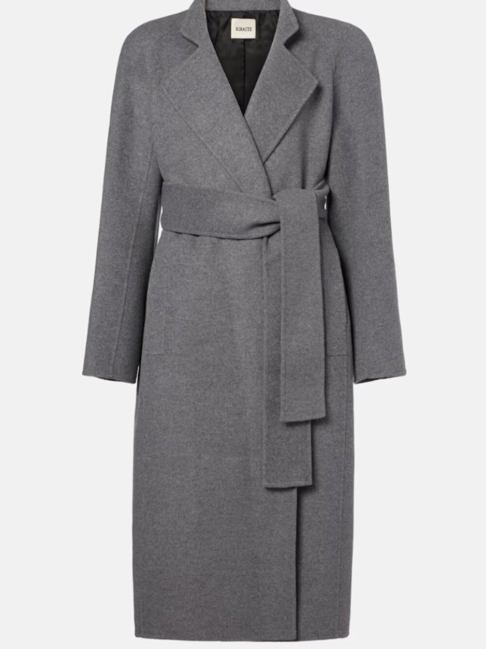 Khaite Deena wool wrap coat XS